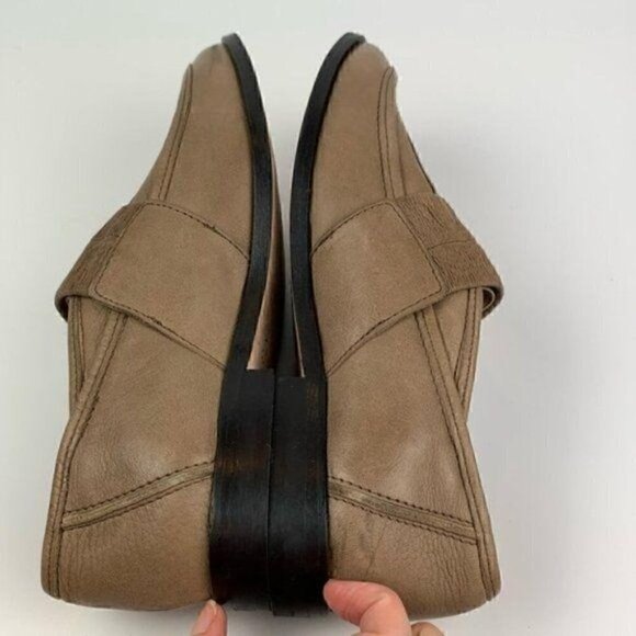 Silent Damir Doma flats Art sz 39 9 brown leather - Picture 4 of 8